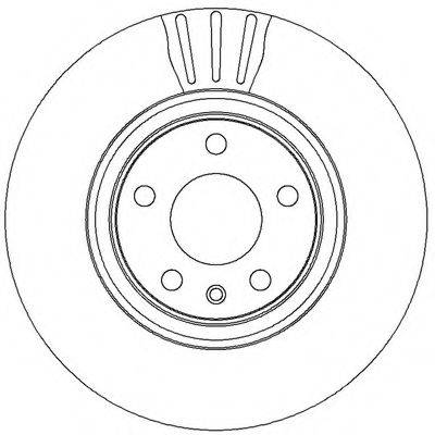 BENDIX 562271B гальмівний диск