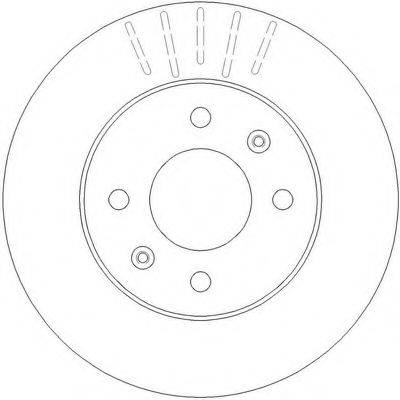 BENDIX 562273B гальмівний диск