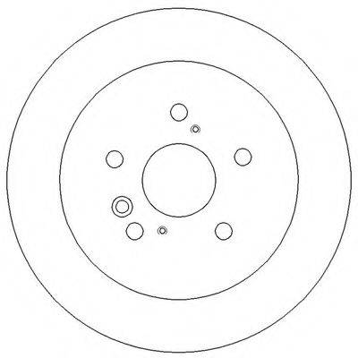 BENDIX 562276B гальмівний диск