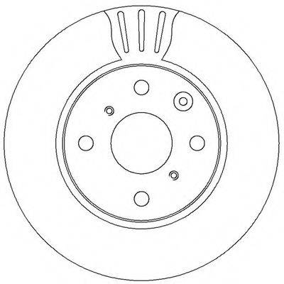 BENDIX 562311B гальмівний диск