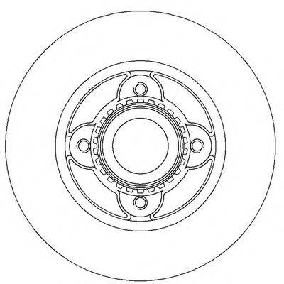 BENDIX 562366B гальмівний диск