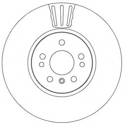 BENDIX 562403B гальмівний диск