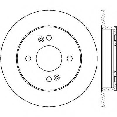 BENDIX 562429B гальмівний диск