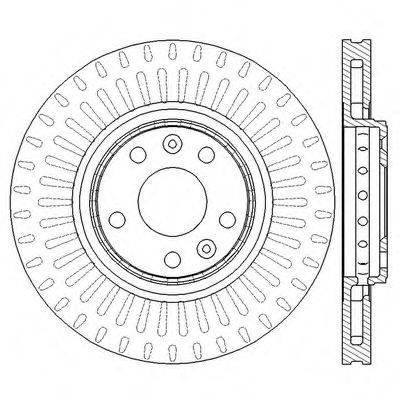 BENDIX 562596BC гальмівний диск