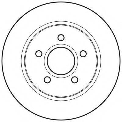 BENDIX 562648BC гальмівний диск