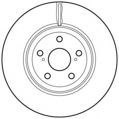 BENDIX 562726BC гальмівний диск