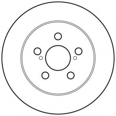 BENDIX 562751BC гальмівний диск