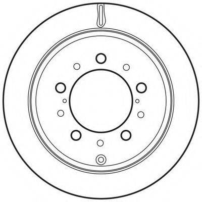 BENDIX 562761BC гальмівний диск