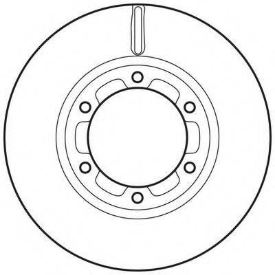 BENDIX 562763BC гальмівний диск