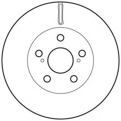 BENDIX 562766BC гальмівний диск