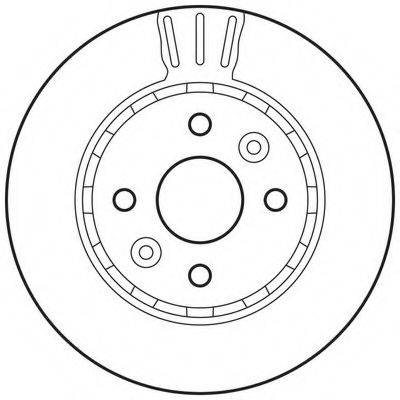 BENDIX 562787BC гальмівний диск