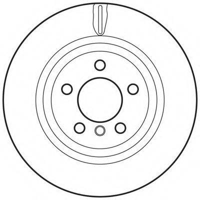 BENDIX 562793BC гальмівний диск