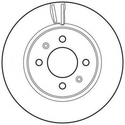 BENDIX 562796BC гальмівний диск