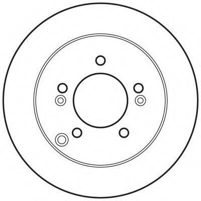 BENDIX 562810BC гальмівний диск