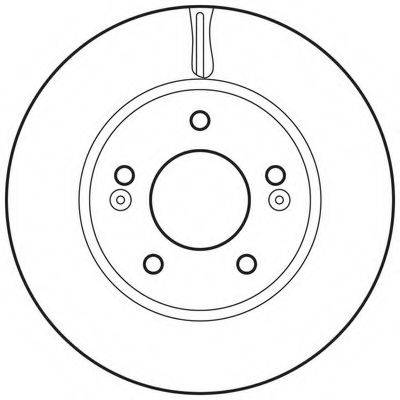 BENDIX 562817BC гальмівний диск