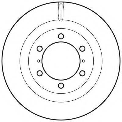 BENDIX 562828BC гальмівний диск