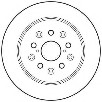 BENDIX 562830BC гальмівний диск