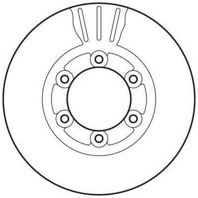 BENDIX 562831BC гальмівний диск