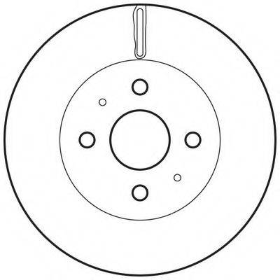 BENDIX 562832BC гальмівний диск