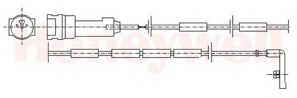 BENDIX 581346 Сигналізатор, знос гальмівних колодок