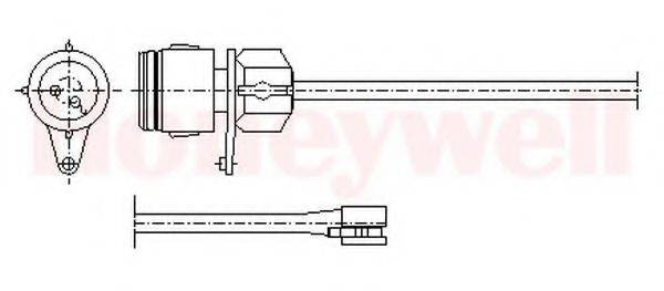 BENDIX 581356 Сигналізатор, знос гальмівних колодок