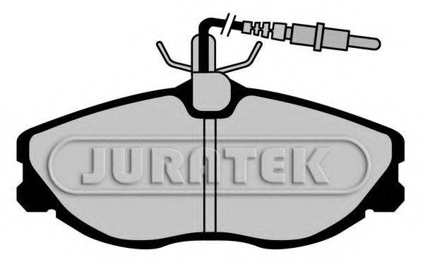 JURATEK JCP1063 Комплект гальмівних колодок, дискове гальмо