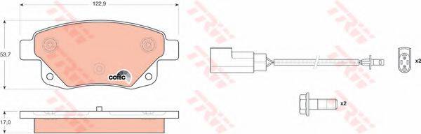 DR!VE+ DP1010100903 Комплект гальмівних колодок, дискове гальмо