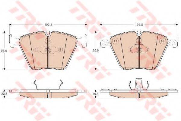 DR!VE+ DP1010100677 Комплект гальмівних колодок, дискове гальмо