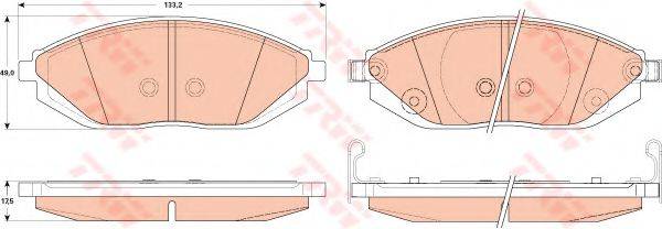 DR!VE+ DP1010100220 Комплект гальмівних колодок, дискове гальмо