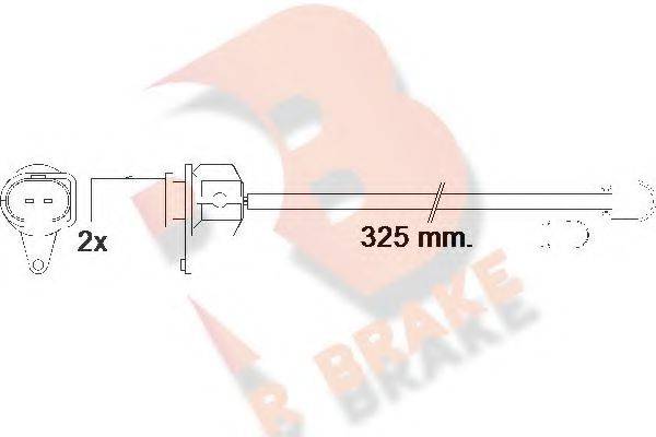 R BRAKE 610573RB Сигналізатор, знос гальмівних колодок