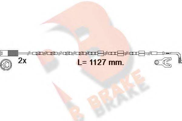 R BRAKE 610605RB Сигналізатор, знос гальмівних колодок