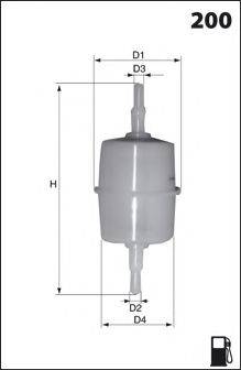 LUCAS FILTERS LFPF001 Паливний фільтр