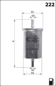 LUCAS FILTERS LFPF039 Паливний фільтр