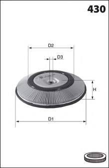 LUCAS FILTERS LFAF373 Повітряний фільтр