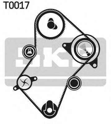 SKF VKMS03241 Комплект ременя ГРМ