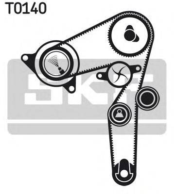 SKF VKMA02196 Комплект ременя ГРМ