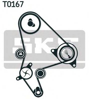 SKF VKMA02023 Комплект ременя ГРМ