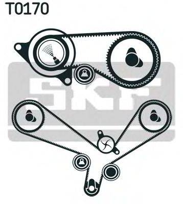 SKF VKMC01952 Водяний насос + комплект зубчастого ременя