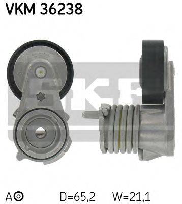 SKF VKM36238 Натяжний ролик, полікліновий ремінь