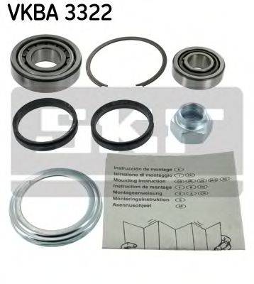 SKF VKBA3322 Комплект підшипника маточини колеса