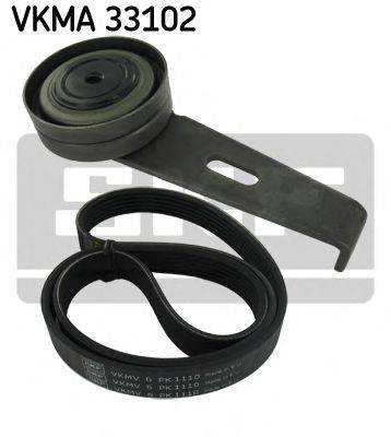 SKF VKMA33102 Полікліновий ремінний комплект