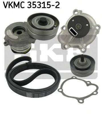 SKF VKMC353152 Водяний насос + комплект потічкових ременів