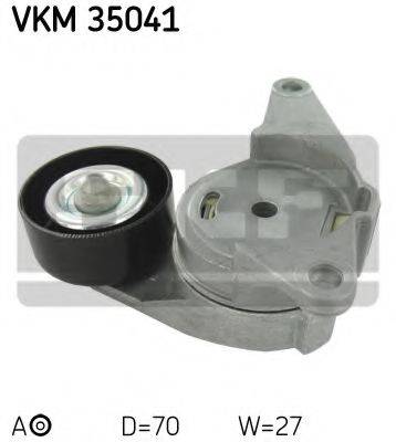 SKF VKM35041 Натяжний ролик, полікліновий ремінь