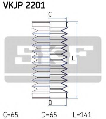 SKF VKJP2201 Комплект пильника, рульове керування