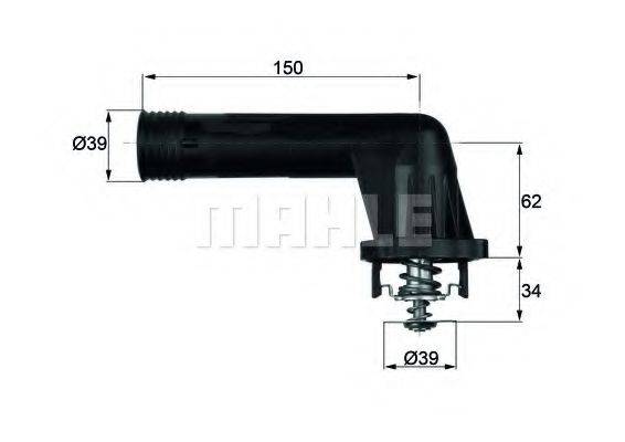 BEHR TI2095 Термостат, охолоджуюча рідина