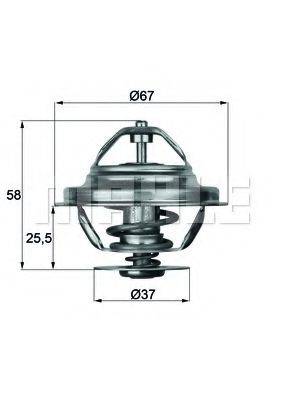 BEHR TX2071D Термостат, охолоджуюча рідина