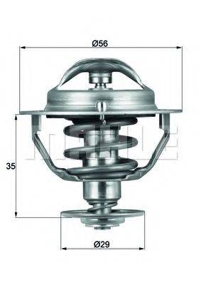 BEHR TX7382D Термостат, охолоджуюча рідина