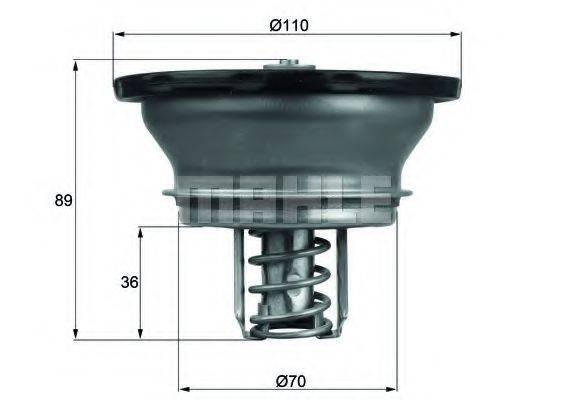 BEHR THD376 Термостат, охолоджуюча рідина