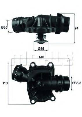 BEHR TI23388 Термостат, охолоджуюча рідина