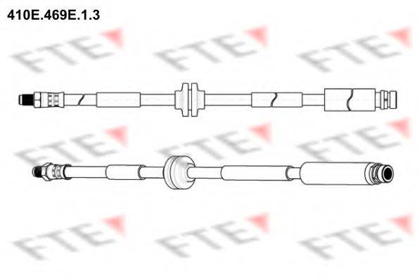 FTE 410E469E13 Гальмівний шланг